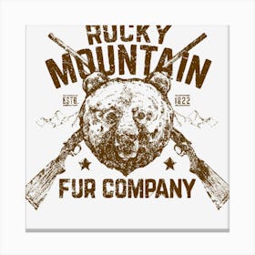 Rocky Mountain Fur Company Canvas Print