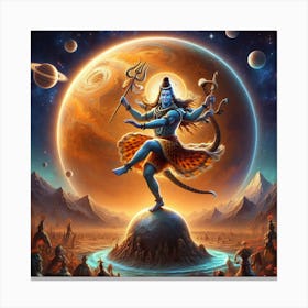 Lord Shiva 12 Canvas Print