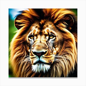 Lion art 24 Canvas Print