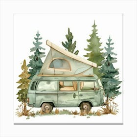 Camper Van 2 Canvas Print
