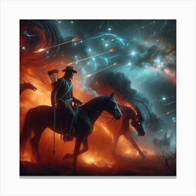 Wolf Hunter Canvas Print