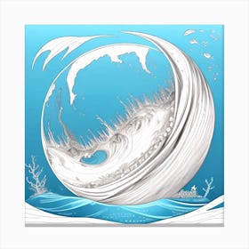 Ocean Wave 5 Canvas Print