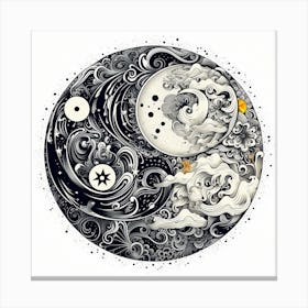 Yin Yang 33 Canvas Print