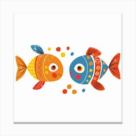 Two Fishes Canvas Print