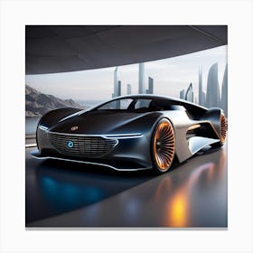 Mercedes-Benz Concept Car Canvas Print