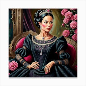 Elizabeth I 3 Canvas Print