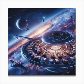 Space Station 66 Canvas Print