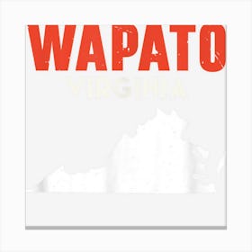 Wapato Washington Usa State America Travel Washingtonian Canvas Print