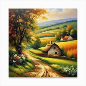 Country Road 13 Canvas Print
