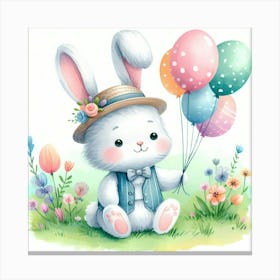 Easter Bunny Canvas Print