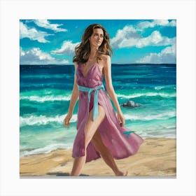 Colours Of The Beach Art Illustration Painting Fas Yfbcozgjsysnu3xthu6dng H6bkqp8bquozct1fuxakha Canvas Print