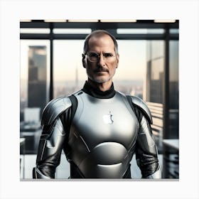 Steve Jobs 76 Canvas Print