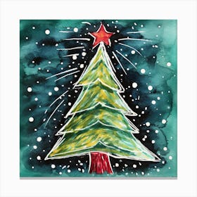 Christmas Tree 27 Canvas Print