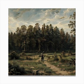 Forest 4 Canvas Print