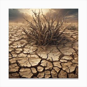 Dry Land 19 Canvas Print