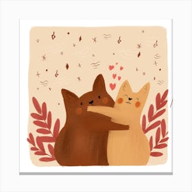 Valentine'S Day Canvas Print