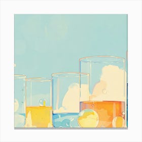 Watercolours Canvas Print