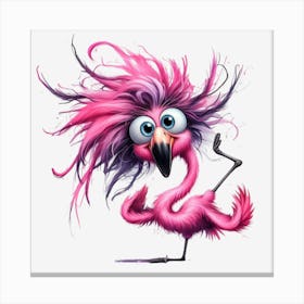 Pink Flamingo 5 Canvas Print