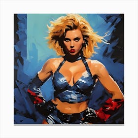 The Heroine 4 Canvas Print