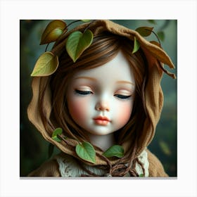 Flux Schnell A Serene Porcelain Doll With Intricate Facial Fea 1 Toile