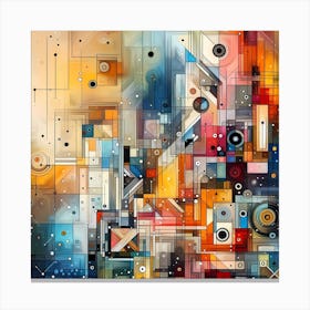 Abstract Painting 70 Canvas Print