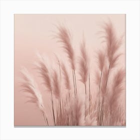 Pink Grass 3 Canvas Print
