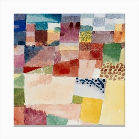 Landscape By Klee Canvas Print