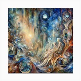 'Darkness And Light' Canvas Print