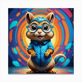 Chipmunk 42 Canvas Print