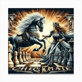 Chess Queen17 Canvas Print