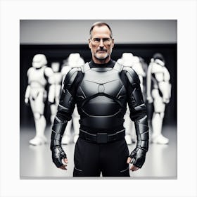 Steve Jobs In Star Wars Canvas Print