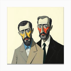 'The Two Men' Canvas Print