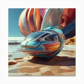 Futuristic Car 2 Canvas Print