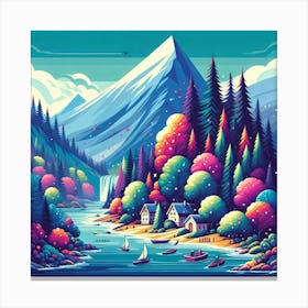 Landscape Painting 188 Canvas Print