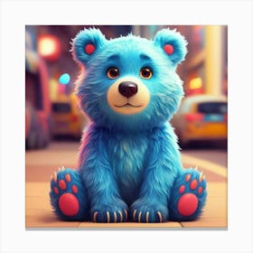 Teddy Bear Canvas Print