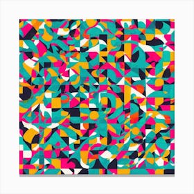 Abstract Geometric Pattern 15 Canvas Print