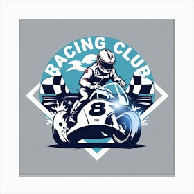 Racing Club 2 Canvas Print