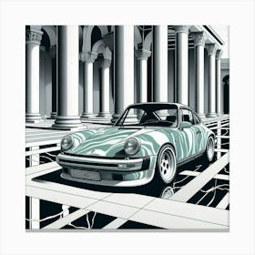 Porsche 911 6 Canvas Print