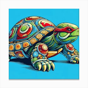 Turtle Art 2 Canvas Print