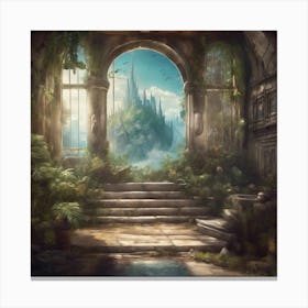 Fairytale Castle Canvas Print