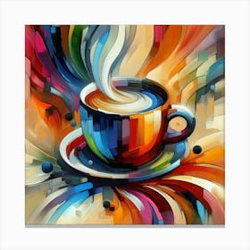 Coffee Cup 77 Canvas Print