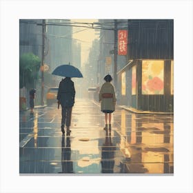 Rainy Day 13 Canvas Print