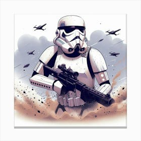Stormtrooper 56 Canvas Print