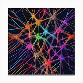Neural Network 15 Canvas Print