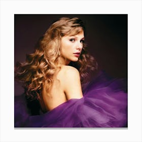 Speak Now (Taylor's Version) - Taylor Swift - Album Cover Canvas Print