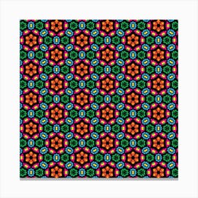 Pattern Texture Seamless Floral Canvas Print