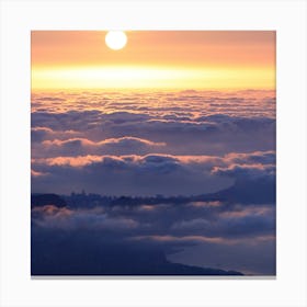 Sunrise Over Hawaii Canvas Print
