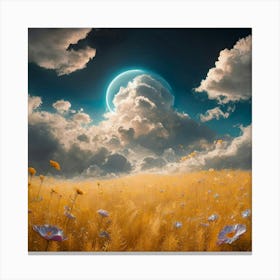 Field Of Poppies 1 Canvas Print