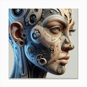 Cyborg Canvas Print