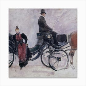 Carriage And Carriage Canvas Print